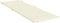 vidaXL - Ligbedkussen - 186x58x3 - cm - oxford - stof - crèmekleurig