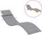vidaXL - Ligbedkussen - 186x58x3 - cm - oxford - stof - grijs