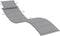 vidaXL - Ligbedkussen - 186x58x3 - cm - oxford - stof - grijs