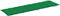 vidaXL - Ligbedkussen - 186x58x3 - cm - oxford - stof - groen