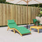 vidaXL - Ligbedkussen - 186x58x3 - cm - oxford - stof - groen