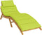 vidaXL - Ligbedkussen - 186x58x3 - cm - oxford - stof - heldergroen