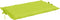 vidaXL - Ligbedkussen - 186x58x3 - cm - oxford - stof - heldergroen