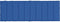 vidaXL - Ligbedkussen - 186x58x3 - cm - oxford - stof - koningsblauw