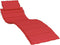 vidaXL - Ligbedkussen - 186x58x3 - cm - oxford - stof - rood