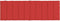 vidaXL - Ligbedkussen - 186x58x3 - cm - oxford - stof - rood