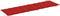vidaXL - Ligbedkussen - 186x58x3 - cm - oxford - stof - rood