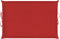 vidaXL - Ligbedkussen - 186x58x3 - cm - oxford - stof - rood