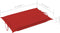 vidaXL - Ligbedkussen - 186x58x3 - cm - oxford - stof - rood