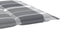 vidaXL - Ligbedkussen - 186x58x3 - cm - oxford - stof - ruitpatroon - grijs