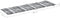 vidaXL - Ligbedkussen - 186x58x3 - cm - oxford - stof - ruitpatroon - grijs