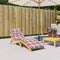 vidaXL - Ligbedkussen - 186x58x3 - cm - oxford - stof - ruitpatroon - rood