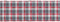 vidaXL - Ligbedkussen - 186x58x3 - cm - oxford - stof - ruitpatroon - rood