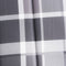 vidaXL - Ligbedkussen - 186x58x3 - cm - oxford - stof - ruitpatroon - grijs