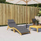 vidaXL - Ligbedkussen - 186x58x3 - cm - oxford - stof - antracietkleurig
