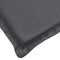 vidaXL - Ligbedkussen - 186x58x3 - cm - oxford - stof - antracietkleurig