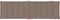 vidaXL - Ligbedkussen - 186x58x3 - cm - oxford - stof - taupe