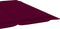 vidaXL - Ligbedkussen - 186x58x3 - cm - oxford - stof - wijnrood
