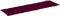 vidaXL - Ligbedkussen - 186x58x3 - cm - oxford - stof - wijnrood