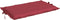 vidaXL - Ligbedkussen - 186x58x3 - cm - oxford - stof - wijnrood