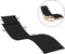 vidaXL - Ligbedkussen - 186x58x3 - cm - oxford - stof - zwart