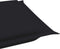 vidaXL - Ligbedkussen - 186x58x3 - cm - oxford - stof - zwart