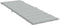 vidaXL - Ligbedkussen - 186x58x3 - cm - stof - gemêleerd - lichtgrijs
