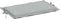 vidaXL - Ligbedkussen - 186x58x3 - cm - stof - gemêleerd - lichtgrijs