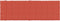 vidaXL - Ligbedkussen - 186x58x3 - cm - stof - gemêleerd - rood