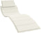vidaXL - Ligbedkussen - 186x58x3 - cm - stof - gemêleerd - crèmekleurig