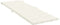 vidaXL - Ligbedkussen - 186x58x3 - cm - stof - gemêleerd - crèmekleurig