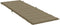 vidaXL - Ligbedkussen - 186x58x3 - cm - stof - gemêleerd - taupe