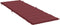 vidaXL - Ligbedkussen - 186x58x3 - cm - stof - gemêleerd - wijnrood
