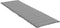 vidaXL - Ligbedkussen - 200x50x3 - cm - oxford - stof - grijs