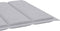 vidaXL - Ligbedkussen - 200x50x3 - cm - oxford - stof - grijs