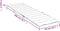 vidaXL - Ligbedkussen - 200x50x3 - cm - oxford - stof - heldergroen