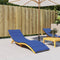 vidaXL - Ligbedkussen - 200x50x3 - cm - oxford - stof - koningsblauw