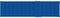 vidaXL - Ligbedkussen - 200x50x3 - cm - oxford - stof - koningsblauw