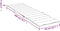 vidaXL - Ligbedkussen - 200x50x3 - cm - oxford - stof - koningsblauw
