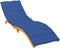 vidaXL - Ligbedkussen - 200x50x3 - cm - oxford - stof - koningsblauw