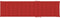 vidaXL - Ligbedkussen - 200x50x3 - cm - oxford - stof - rood