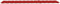 vidaXL - Ligbedkussen - 200x50x3 - cm - oxford - stof - rood