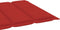 vidaXL - Ligbedkussen - 200x50x3 - cm - oxford - stof - rood