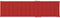 vidaXL - Ligbedkussen - 200x50x3 - cm - oxford - stof - rood