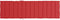 vidaXL - Ligbedkussen - 200x50x3 - cm - oxford - stof - rood