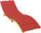 vidaXL - Ligbedkussen - 200x50x3 - cm - oxford - stof - rood
