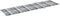 vidaXL - Ligbedkussen - 200x50x3 - cm - oxford - stof - ruitpatroon - grijs
