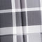 vidaXL - Ligbedkussen - 200x50x3 - cm - oxford - stof - ruitpatroon - grijs