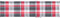 vidaXL - Ligbedkussen - 200x50x3 - cm - oxford - stof - ruitpatroon - rood
