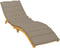 vidaXL - Ligbedkussen - 200x50x3 - cm - oxford - stof - taupe